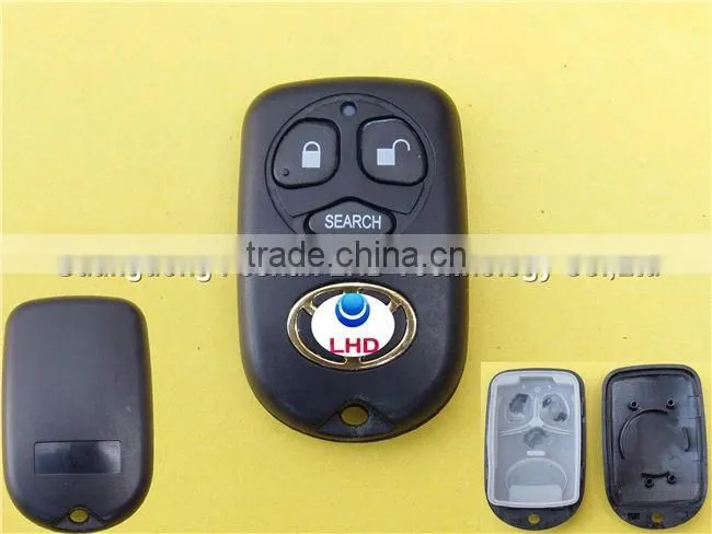 Hot selling 3 buttons keyless remote key housing for Toyota car key search button