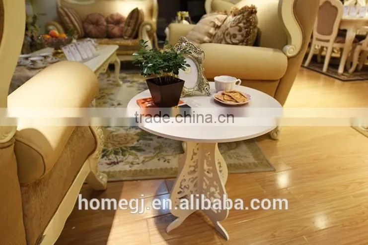 Home design furniture wooden round cofee table