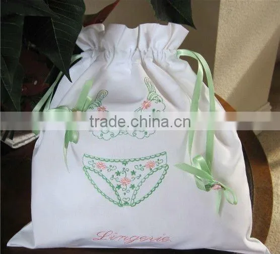 embroidery lingerie bag