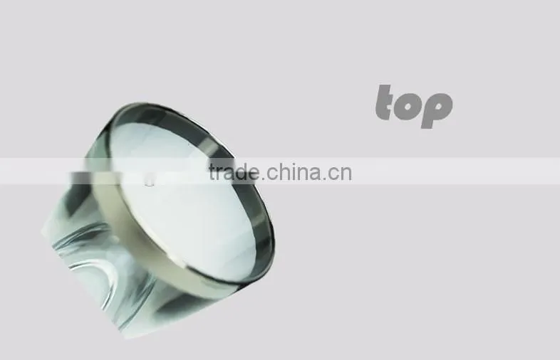 cheap Trust wholesale custom Glassware Manufactory whiskey glass cup with silver rim Hand made