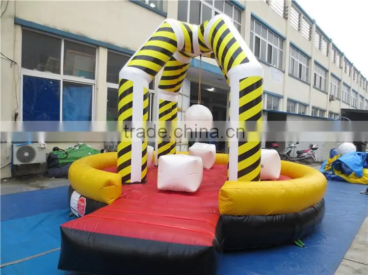 Outdoor wonderful inflatable wrecking ball for sale