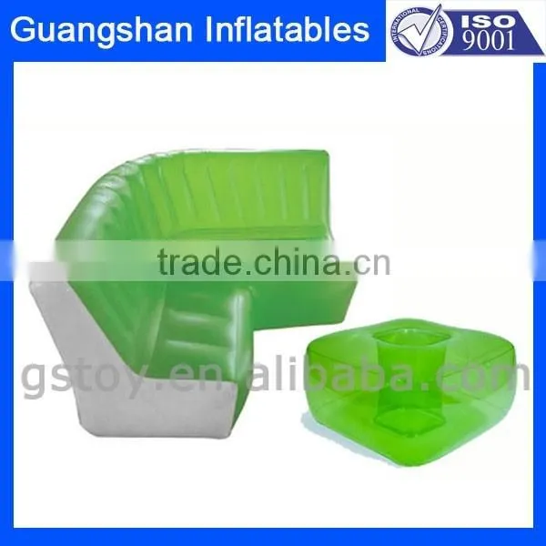 air filled furniture inflatable table and chair sets