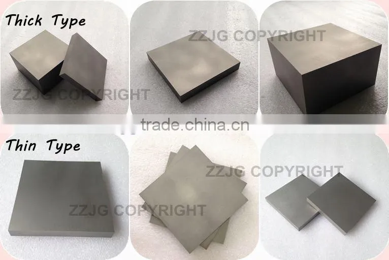 2016 Brand New ZZJG K40 Tungsten Carbide Blanks, Carbide Square Blanks