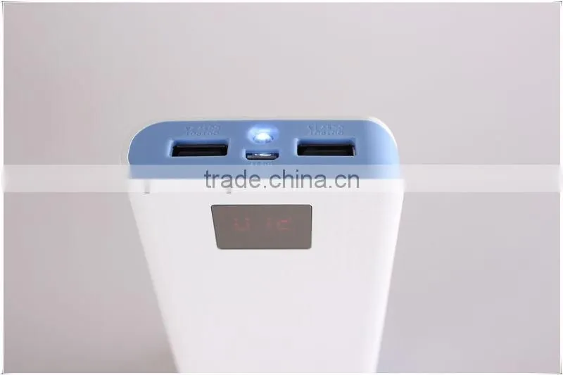 LED light 8400mah with flashlight unique power bank for camcorder