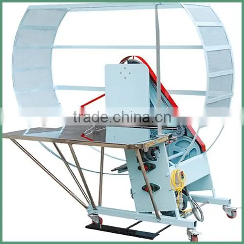 Cangzhou Dongguang PE semi-auto carton paperboard tying machine for hot sale