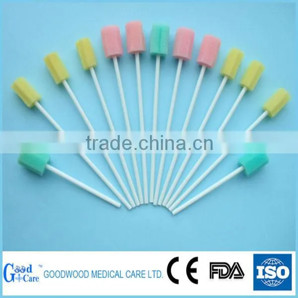disposable oral swabs for medical use