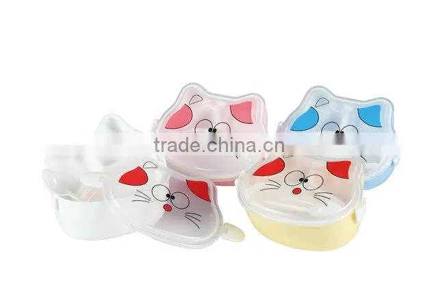 Chicken-shaped, double-layers lunch box