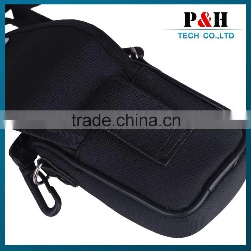 mulitfunction nylon camera bag with shoulder strap