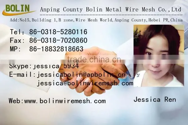 304 316 SS bulletproof wire mesh/Stainless steel wire mesh security screen (20 years professional factory)