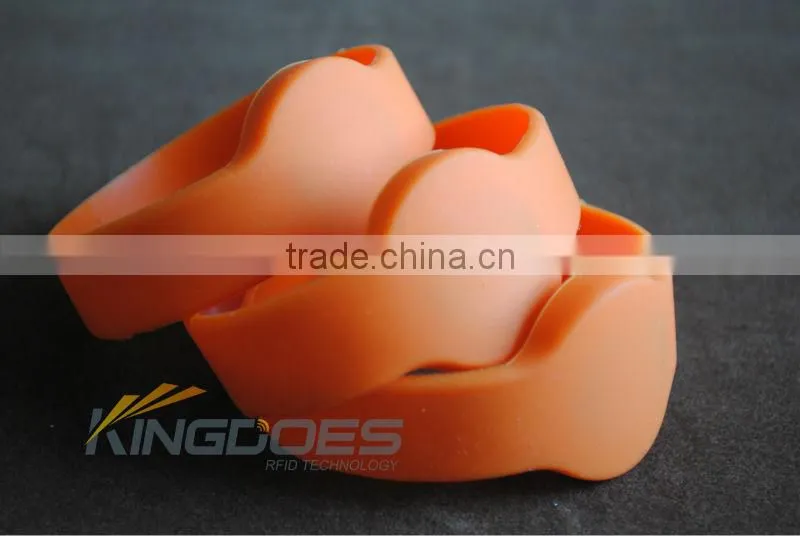 Custom Silicone Wristband Different Color 13.56KHz