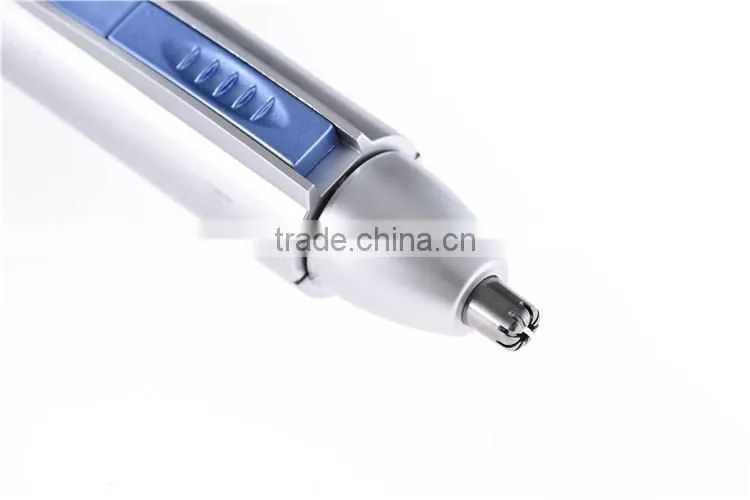 Steel cutting blades electric trim nose and ear hair trimmer