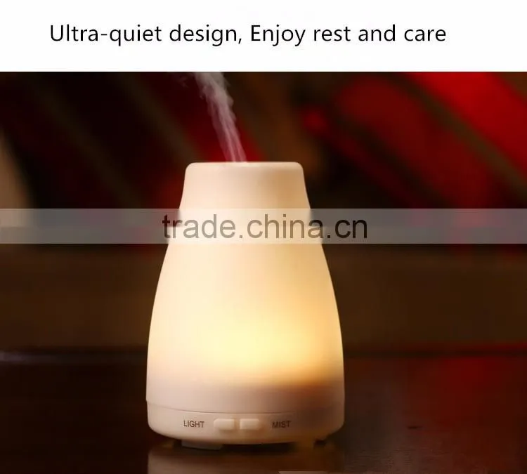 2016 Hot Sale 7 Color Light Ultrasonic Aroma Humidifier Diffuser For SPA Yoga Baby Room