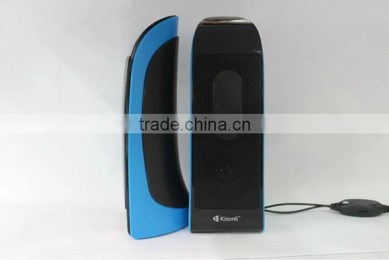 Factory Directly Supply USB Powered Stereo Speakers for MAC/PC & Laptop