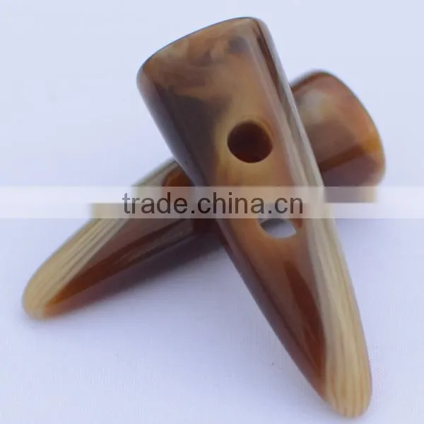 imitation plastic cow horn button for coat