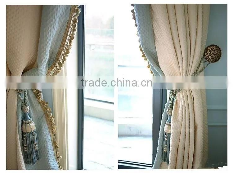 china supplier curtain tassel fringe polyester tassel
