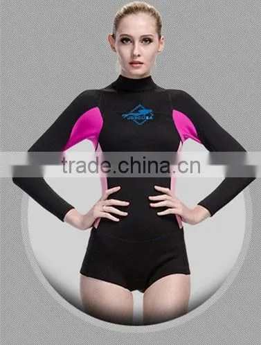 Women Swimsuit ,training Swimwear,Short sleeves bikini Wetsuit