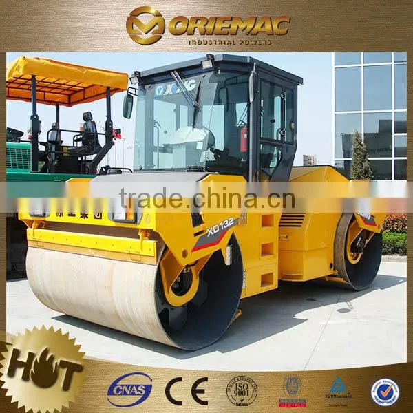 XCMG road roller XD131 double drum vibration roller