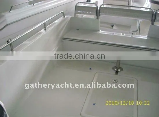 Hot sale 25ft fiberglass Cabin Boat