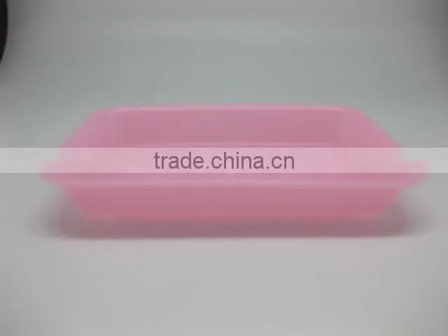 Square plastic serving tray
