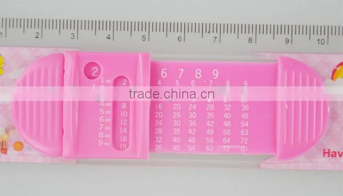 sliding ruler, plastic ruler triangle protractor set
