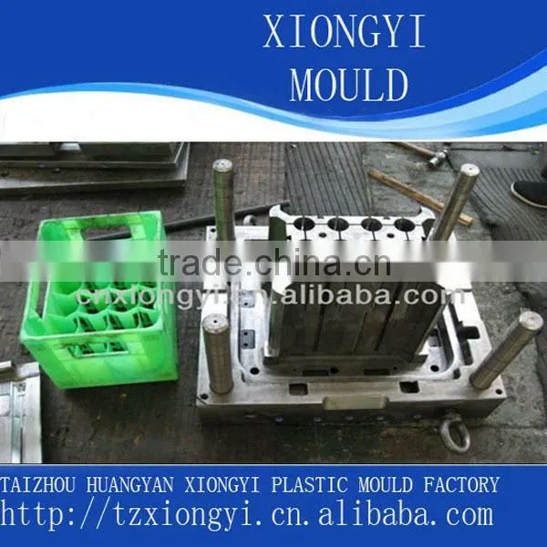 custom EU standard plastic milk storage crate mold manufacturer