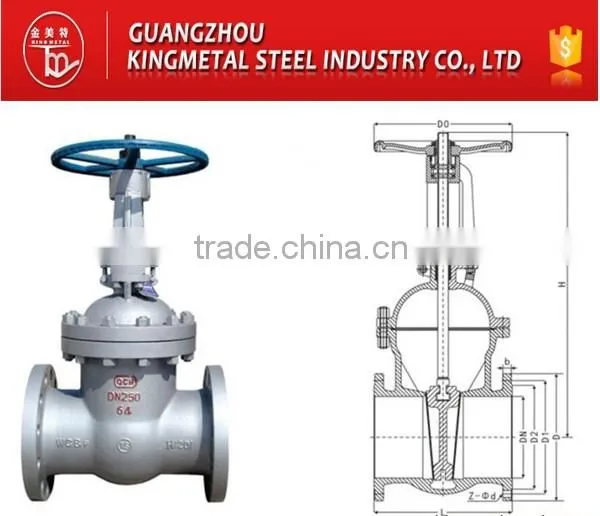 F304 Stainless Steel6 Inch Gate Valve Pn 16