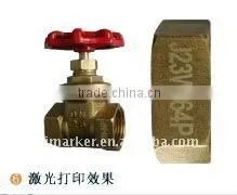 Fiber laser metal marking machine