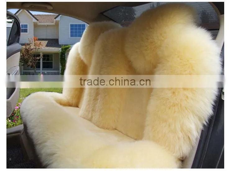 2016/2017 New Fashion Real Australian Lamb Skin Car Fur Seat Cover Set