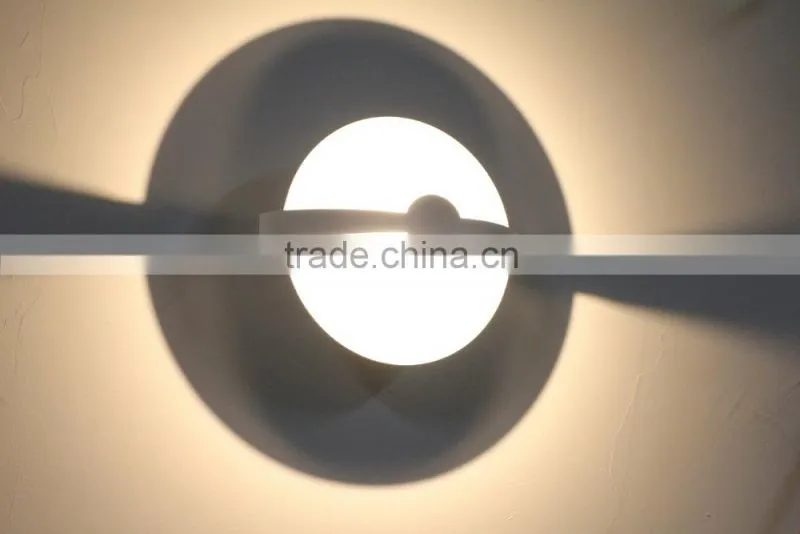 W2207/200 5w cob led hot sale aluminum circular mounted indoor wall lighting