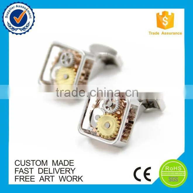 Custom Functional Mechanical Cufflinks