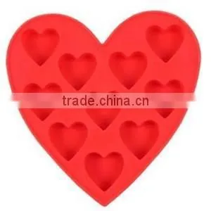 Custom Shape Silicone Ice Cube Tray Chocolate Muffin Mold FDA LFGB