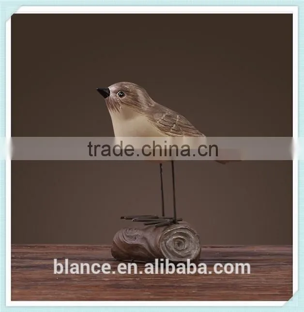resin bird figurine bird statue love birds for indoor home decoration