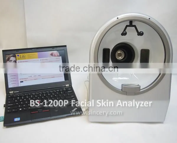 2014 Latest Magic Mirror System 3d skin analyzer