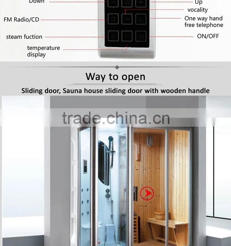 Fico 2016 new!FC-SN02,far-infrared sauna steam house