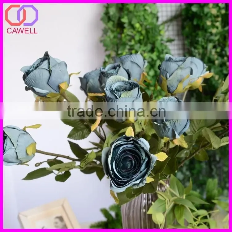 cheap silk peach rose artificial flower manufacturer