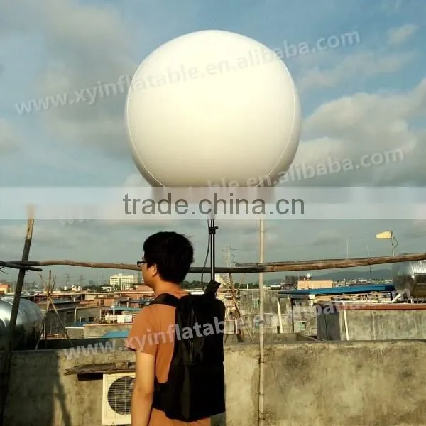 Factory price adverising walking balloon, led backpack balloon for sale