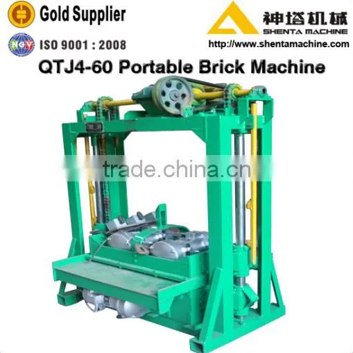 SHENTA QTJ4-60 high efficient competitive price concrete block machine