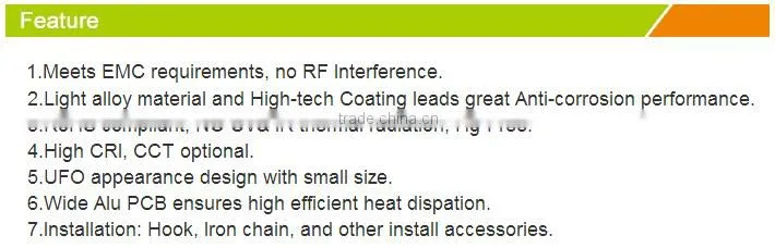 240W Outdoor Light UFO High Bay Light