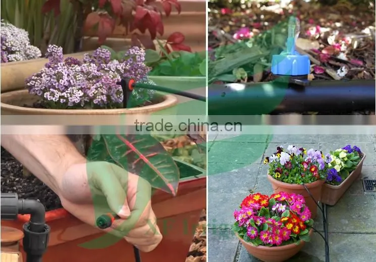 High Quality Turbulent Flowing Online Irrigation Pressure Compensating Adjustable Dripper