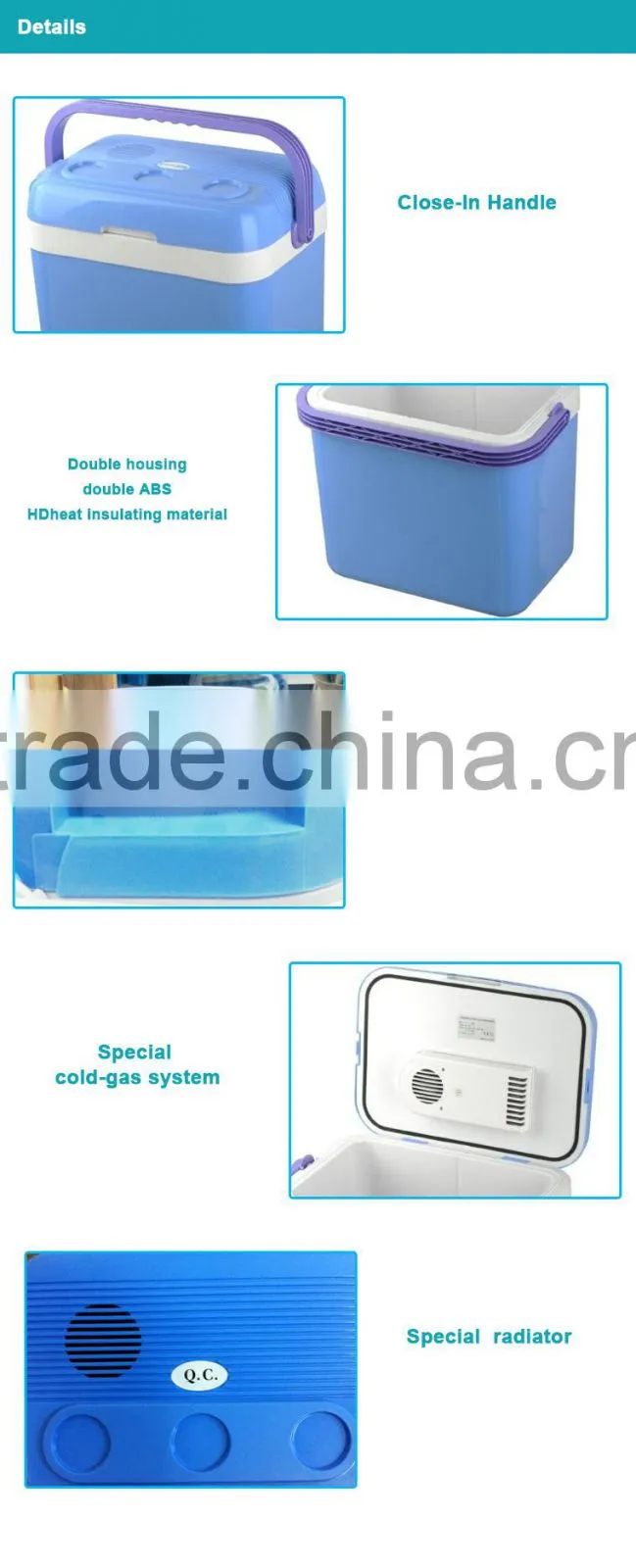 Mini car refrigerator 32L