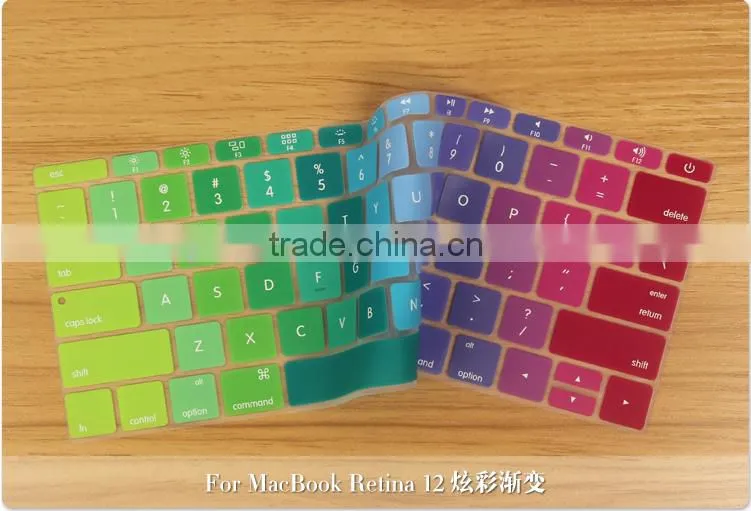 Hot for macbook pro keyboard cover silicone keyboard protective skin cover case