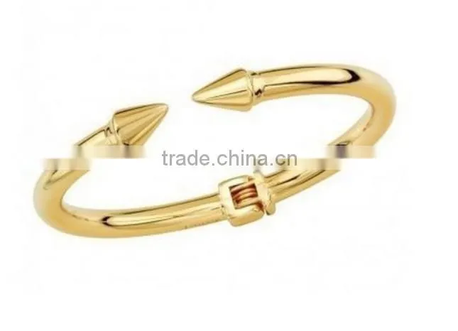 fashion stainless steel VITA little giant bangle gold jewelry bracelet