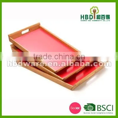 Food serving tray