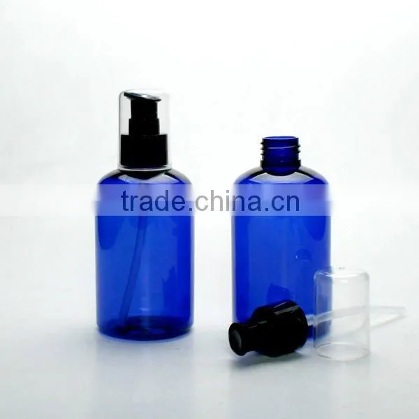 Treatment pump PET 200ml B Blue Clear