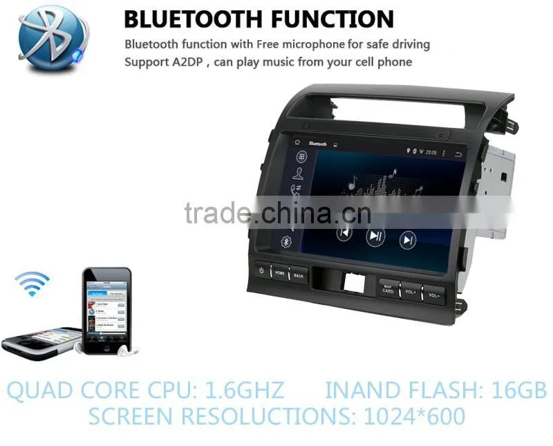 Car dvd player GPS for toyota land cruiser