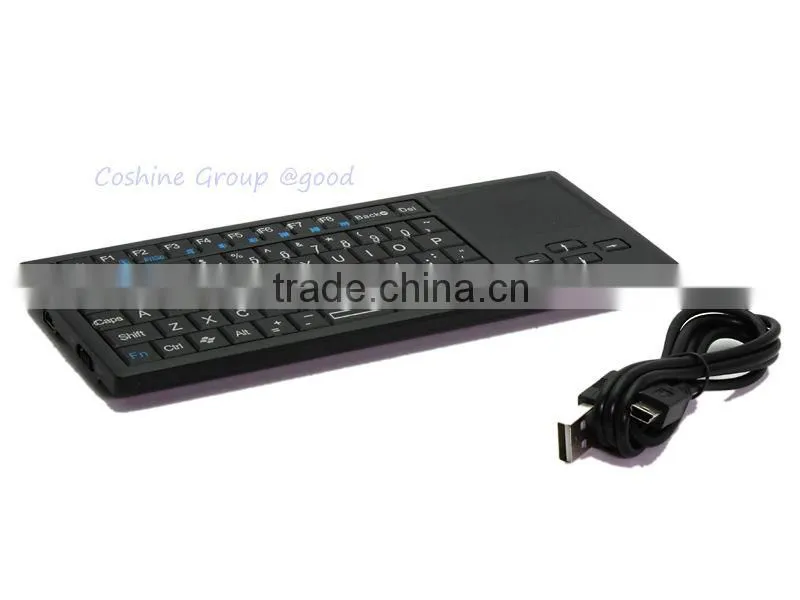 Mini wirelesss keyboard with Multi-touch pad for Android Mini PC iPod/iPhone 4.0 OS/Smart Phone/PC/HTPC/PS3