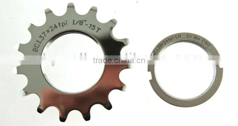 Durable steel cog gear wheel