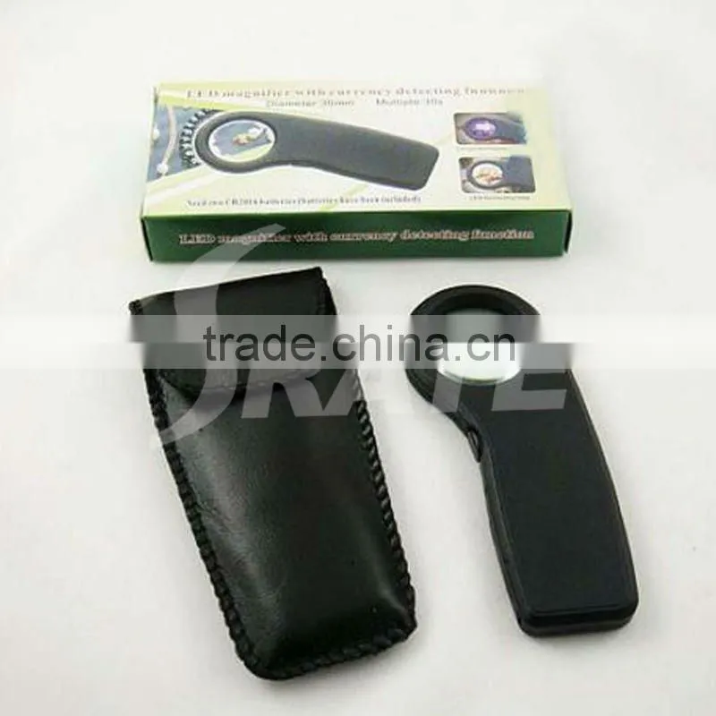 20X Pocket Magnifier UV Light for Money Detect MG21012