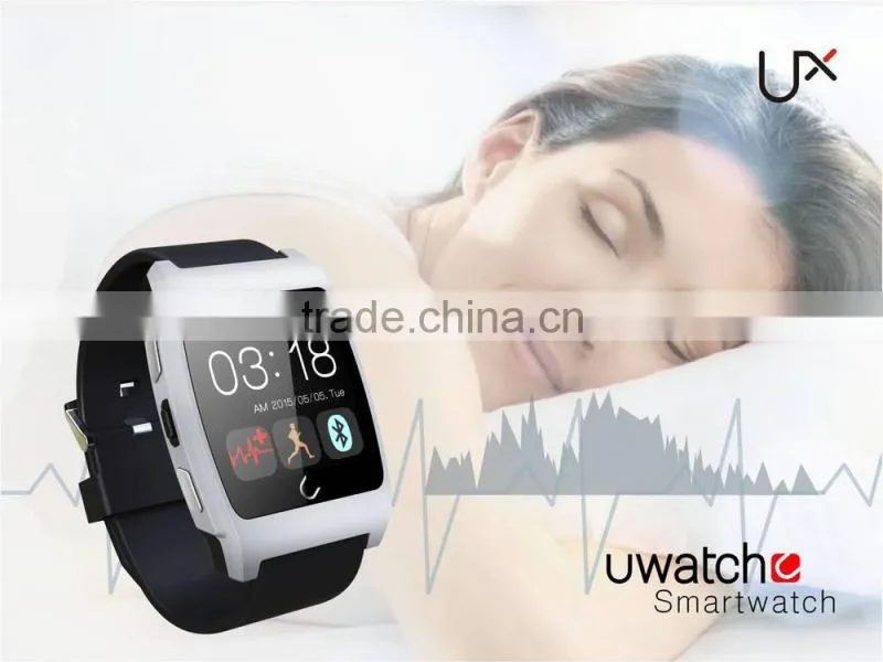 Bluetooth smart watch wristwatch UX Uwatch compatible with IOS and Android