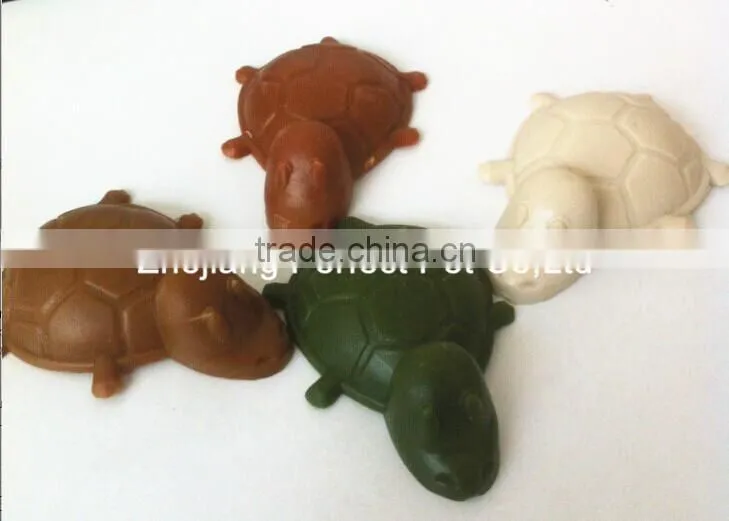 dog food shaped turtle dental treats